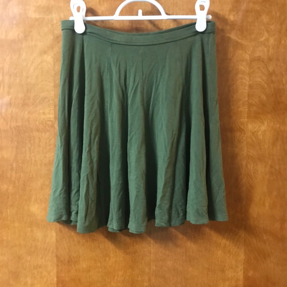 Hollister Womens Green Mini Skirt Small